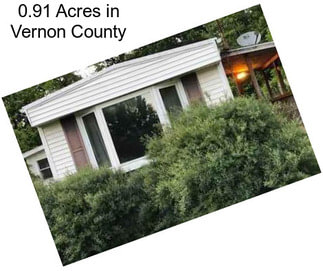 0.91 Acres in Vernon County