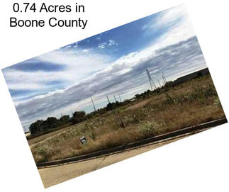 0.74 Acres in Boone County