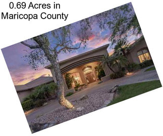 0.69 Acres in Maricopa County