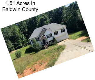 1.51 Acres in Baldwin County