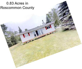 0.83 Acres in Roscommon County