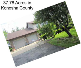 37.78 Acres in Kenosha County