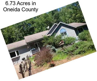 6.73 Acres in Oneida County