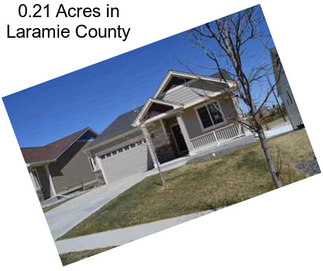 0.21 Acres in Laramie County