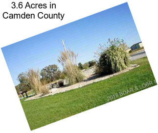 3.6 Acres in Camden County