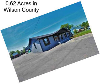 0.62 Acres in Wilson County