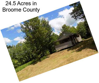 24.5 Acres in Broome County