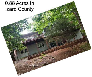 0.88 Acres in Izard County
