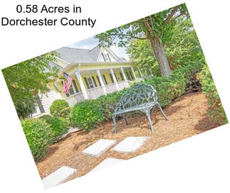 0.58 Acres in Dorchester County