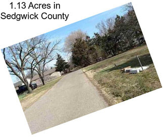 1.13 Acres in Sedgwick County