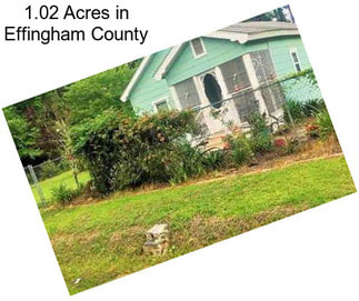 1.02 Acres in Effingham County