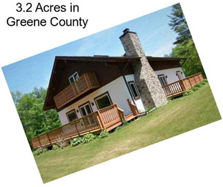 3.2 Acres in Greene County
