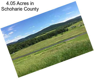 4.05 Acres in Schoharie County