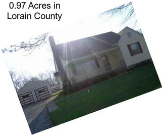 0.97 Acres in Lorain County