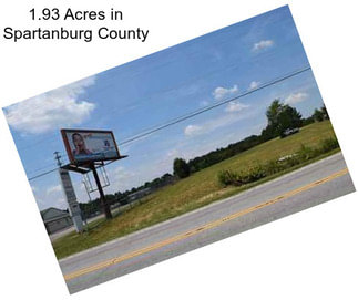 1.93 Acres in Spartanburg County