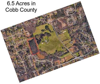 6.5 Acres in Cobb County