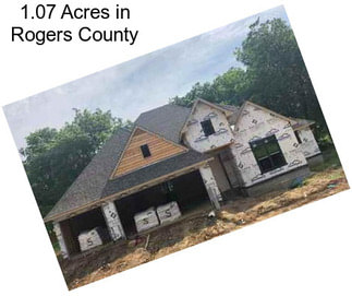 1.07 Acres in Rogers County