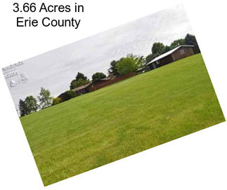 3.66 Acres in Erie County