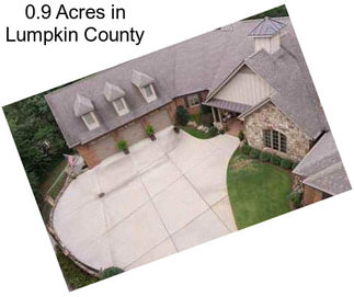 0.9 Acres in Lumpkin County