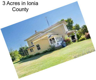 3 Acres in Ionia County