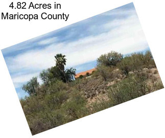 4.82 Acres in Maricopa County
