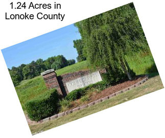 1.24 Acres in Lonoke County