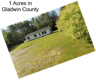 1 Acres in Gladwin County