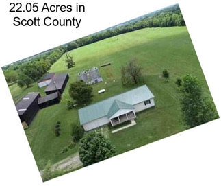 22.05 Acres in Scott County