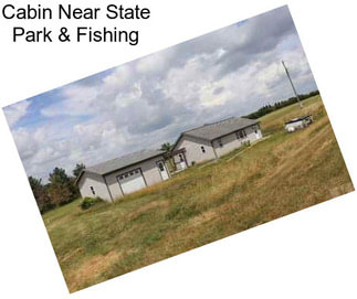 Cabin Near State Park & Fishing