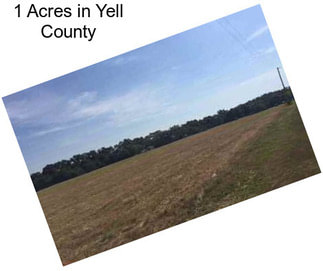 1 Acres in Yell County