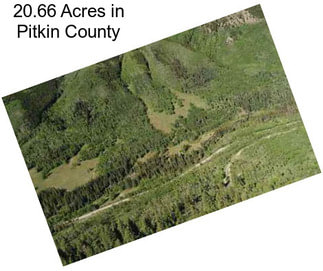 20.66 Acres in Pitkin County