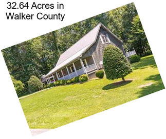32.64 Acres in Walker County