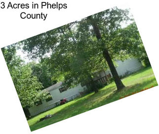 3 Acres in Phelps County