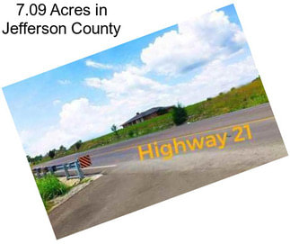 7.09 Acres in Jefferson County