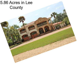 5.86 Acres in Lee County