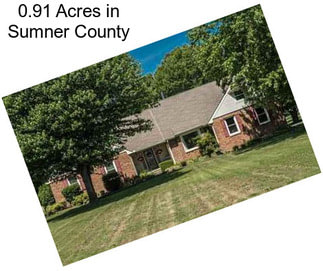 0.91 Acres in Sumner County