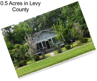 0.5 Acres in Levy County