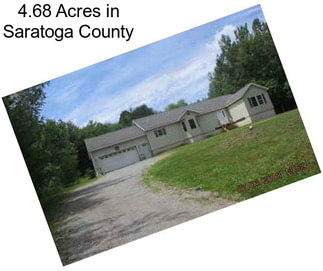 4.68 Acres in Saratoga County