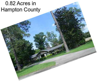0.82 Acres in Hampton County