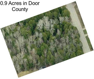 0.9 Acres in Door County