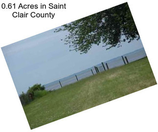 0.61 Acres in Saint Clair County