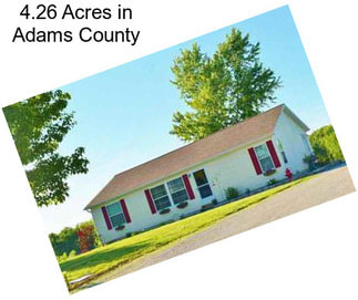 4.26 Acres in Adams County