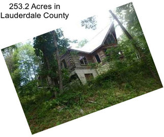 253.2 Acres in Lauderdale County