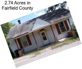 2.74 Acres in Fairfield County