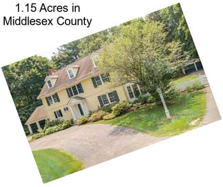 1.15 Acres in Middlesex County