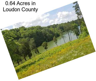 0.64 Acres in Loudon County