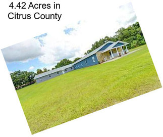 4.42 Acres in Citrus County