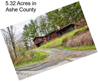 5.32 Acres in Ashe County