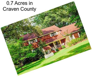 0.7 Acres in Craven County