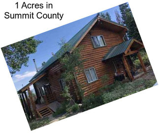 1 Acres in Summit County